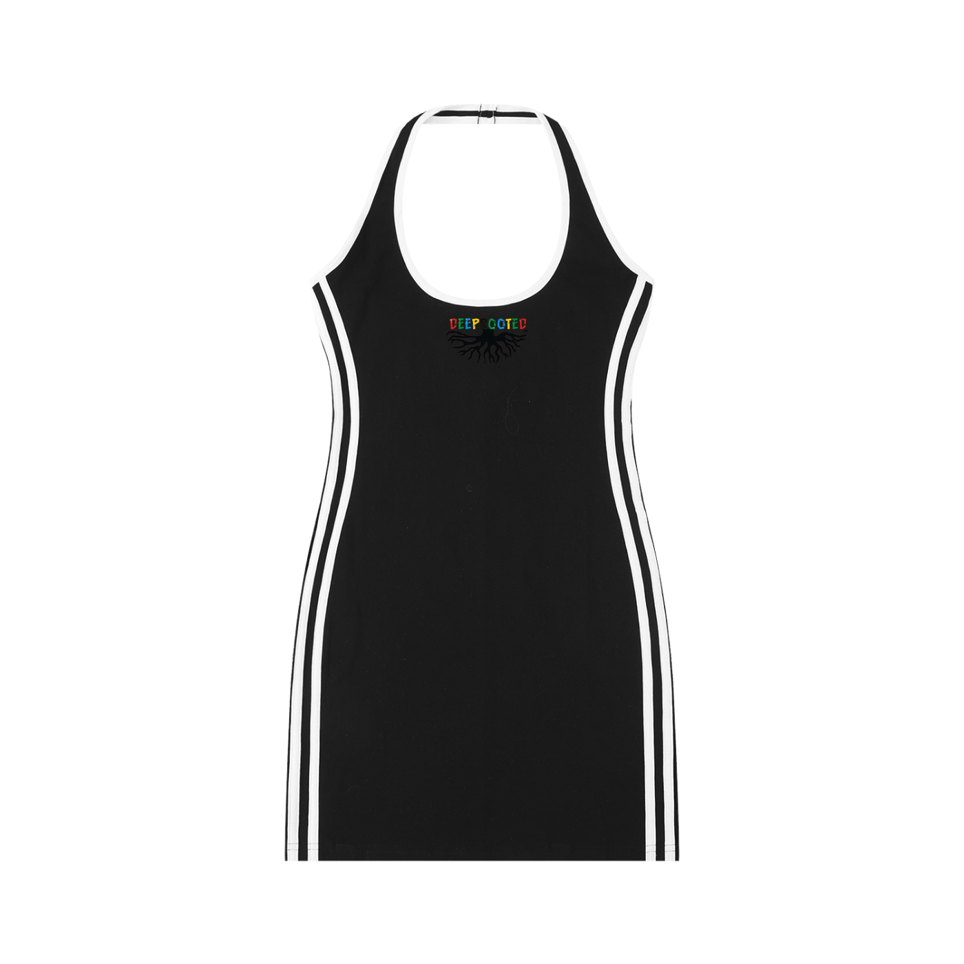 Women's Binding Tight Halter Dress