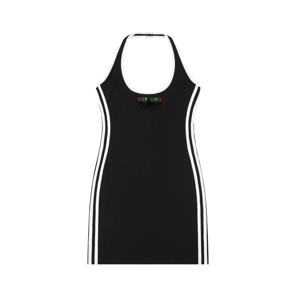 Women's Binding Tight Halter Dress