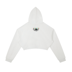 Essential Cropped Zip-Up Hoodie