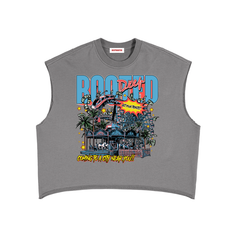 French Terry Boxy Tank Top