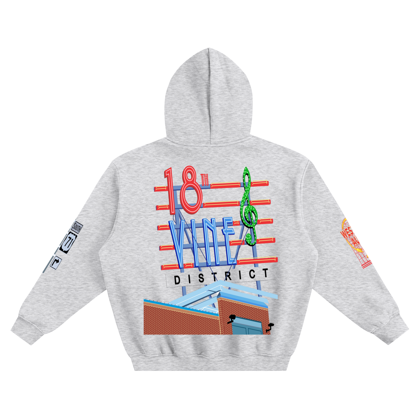 Fleeced Boxy Hoodie
