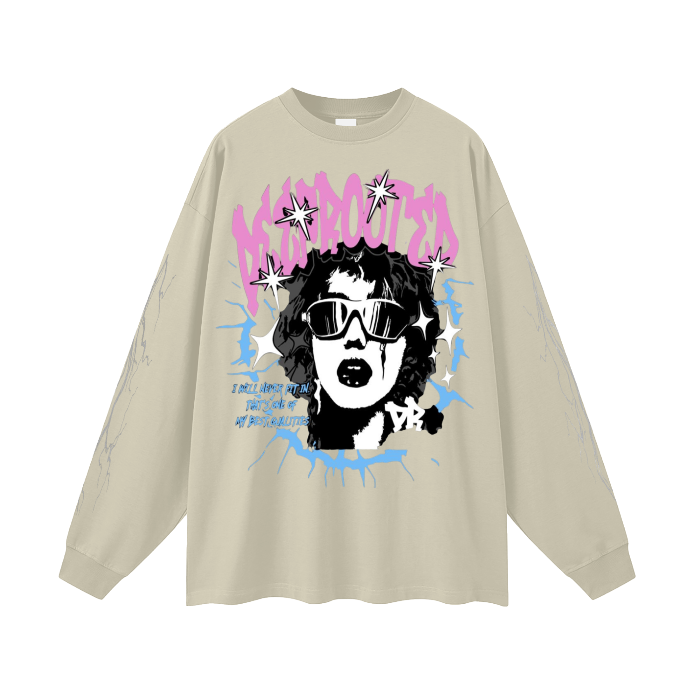 Oversized Unisex Long Sleeve T-Shirt