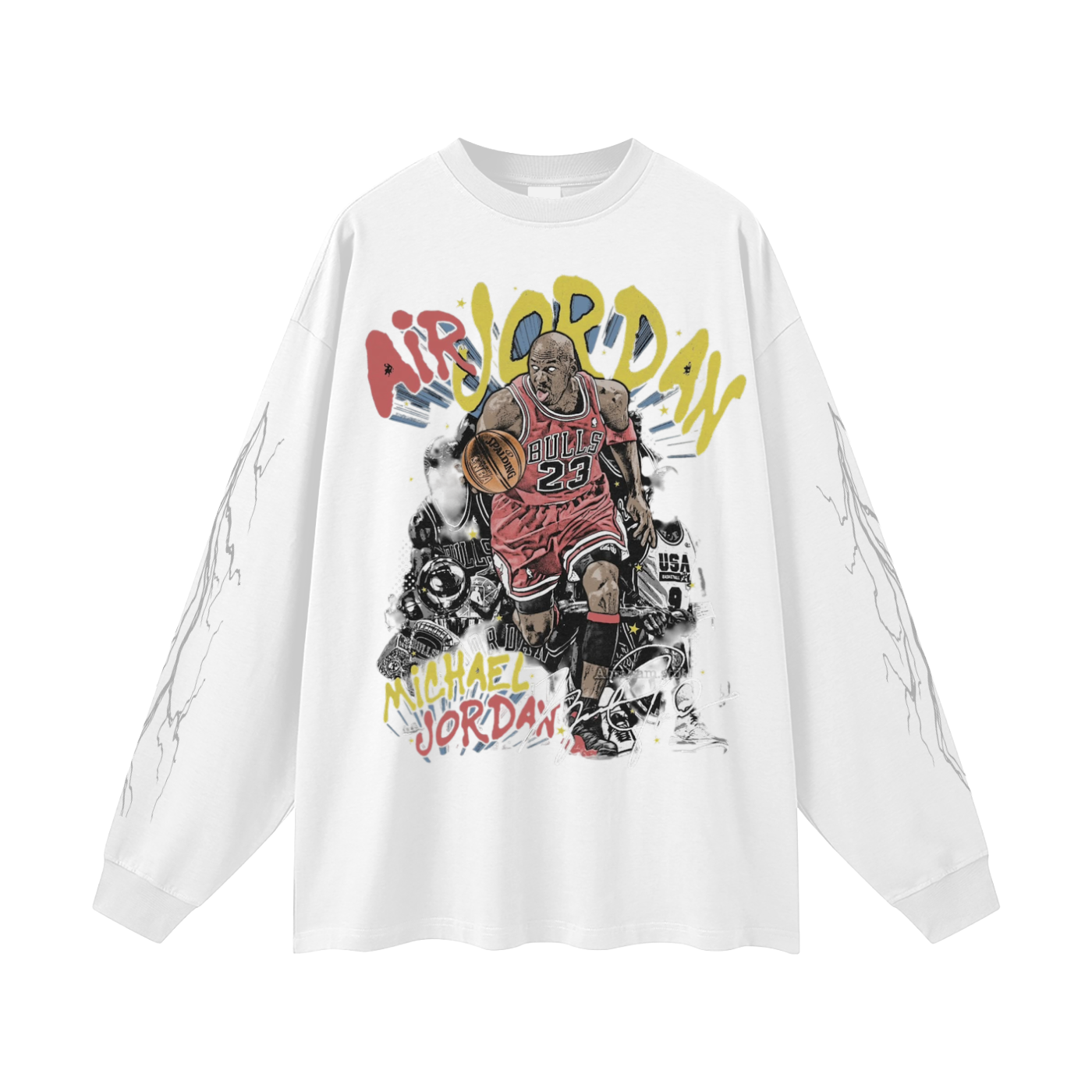 Oversized Unisex Long Sleeve T-Shirt