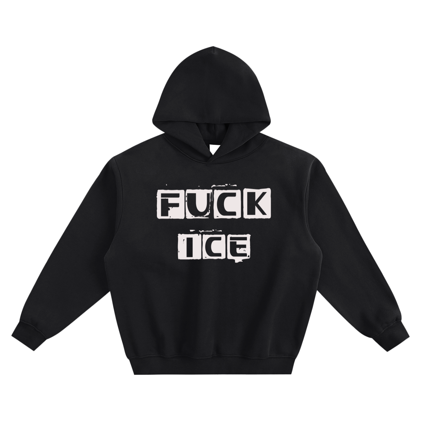 Fleeced Boxy Hoodie
