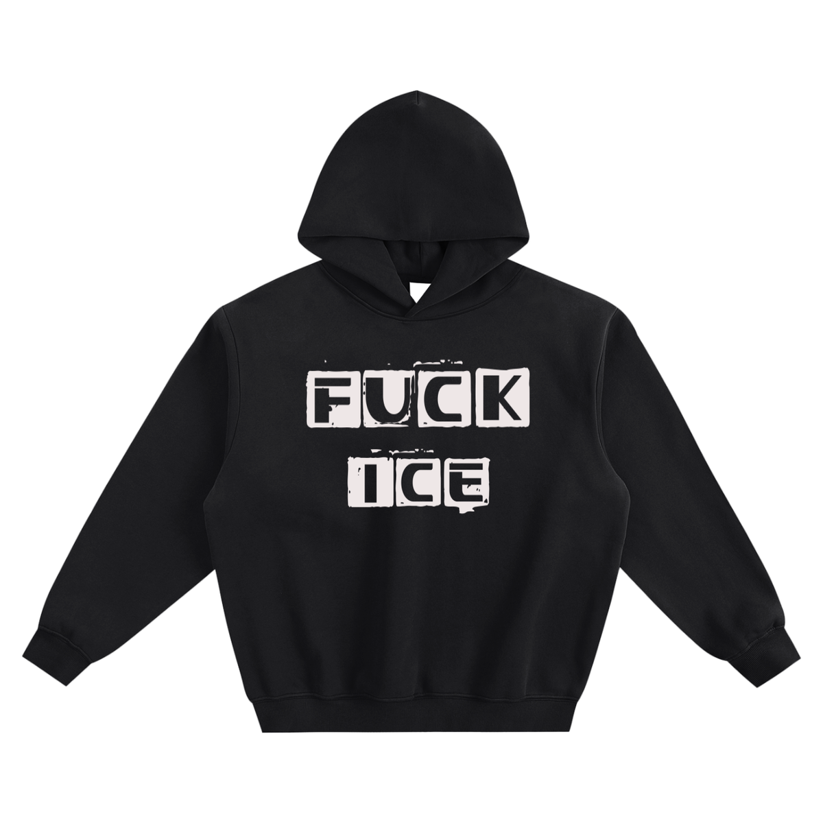 Fleeced Boxy Hoodie