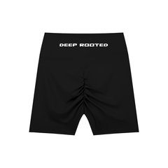 High-Waisted Blend Biker Shorts