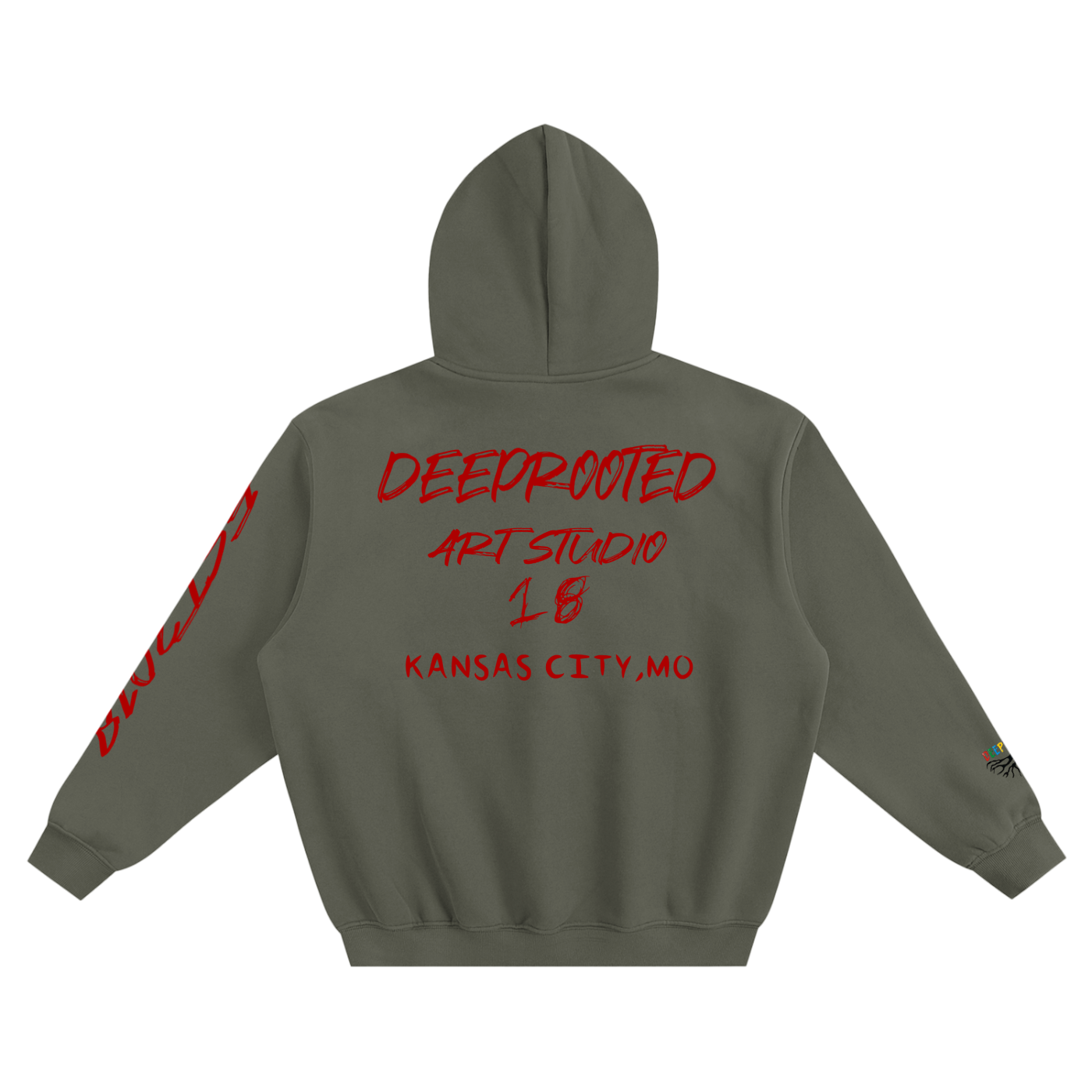 Fleeced Boxy Hoodie