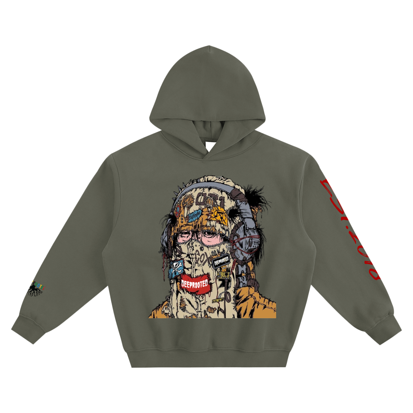 Fleeced Boxy Hoodie