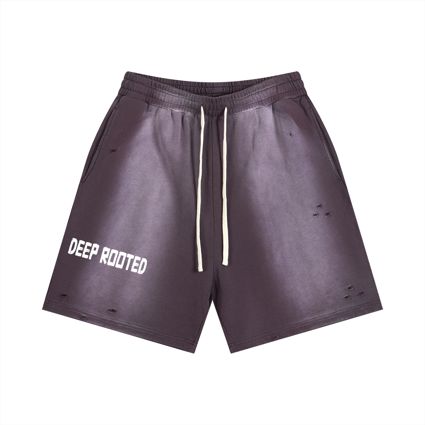 Sun Fade Distressed Shorts