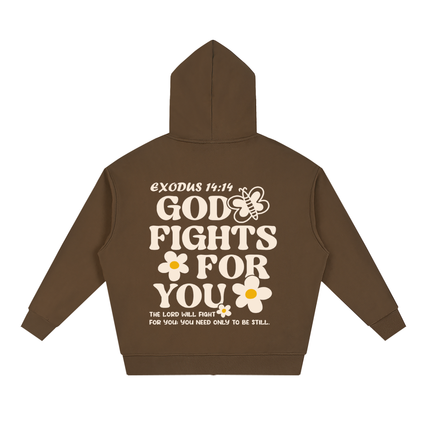Unisex Loose Solid Full Zip Hoodie
