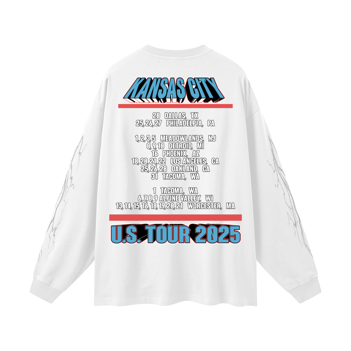 Oversized Unisex Long Sleeve T-Shirt