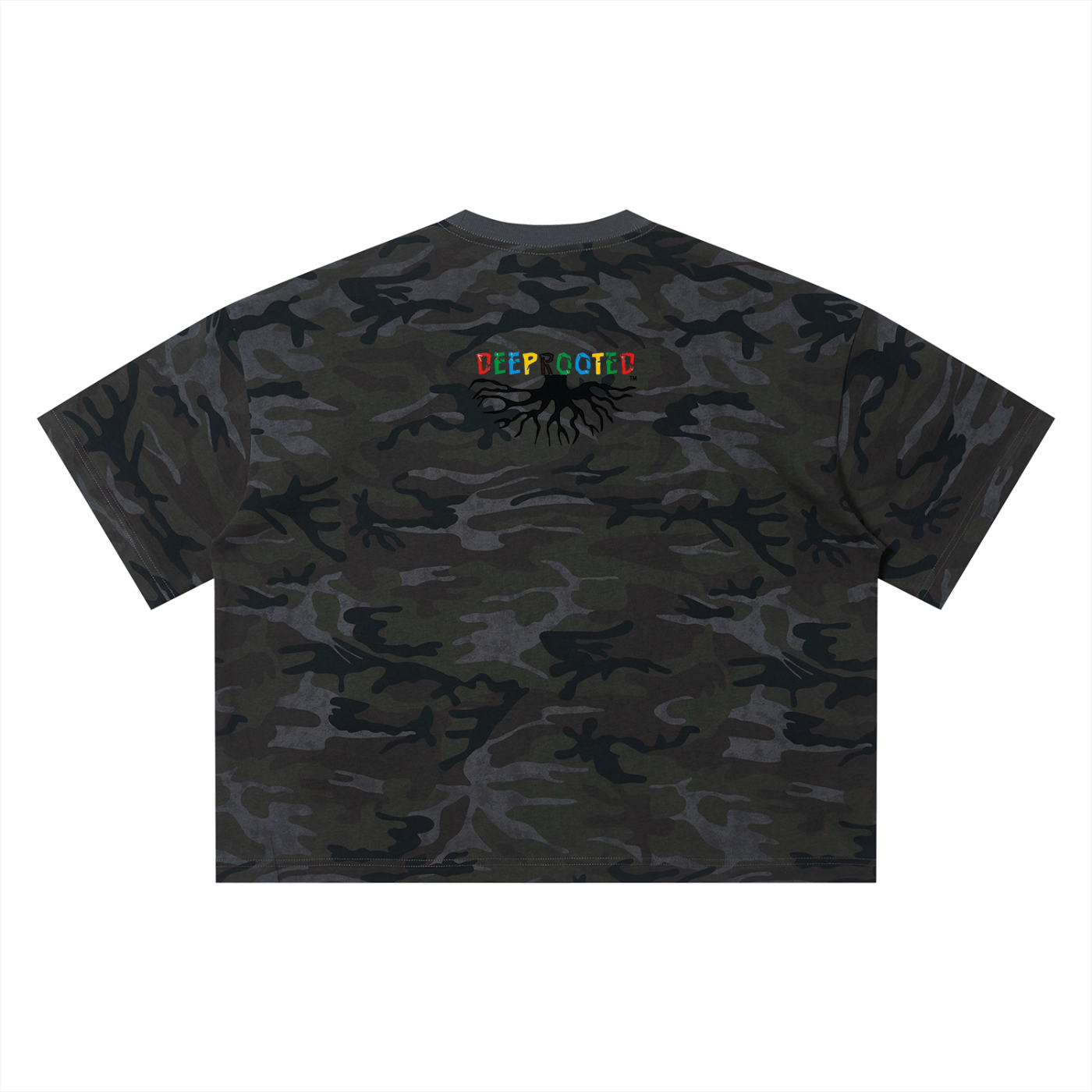 Unisex Camo Boxy T-Shirt