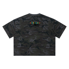 Unisex Camo Boxy T-Shirt