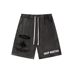 Men’s Vintage Wash Drawstring Shorts
