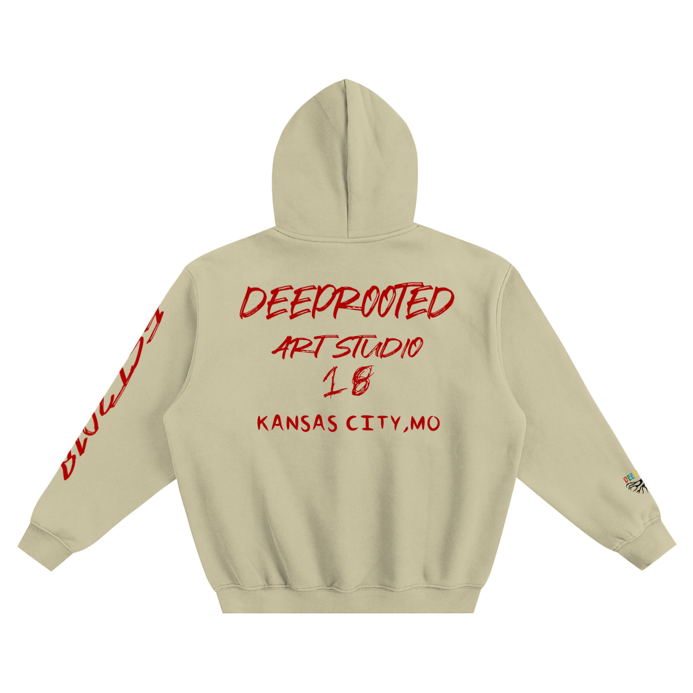 Fleeced Boxy Hoodie