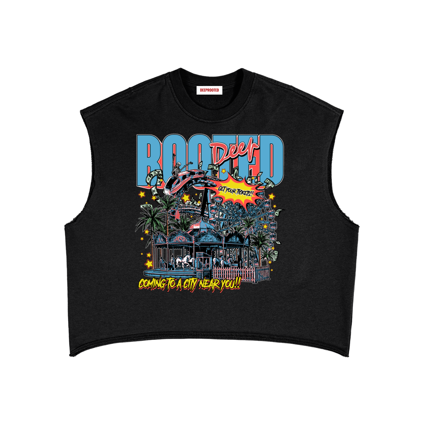 French Terry Boxy Tank Top