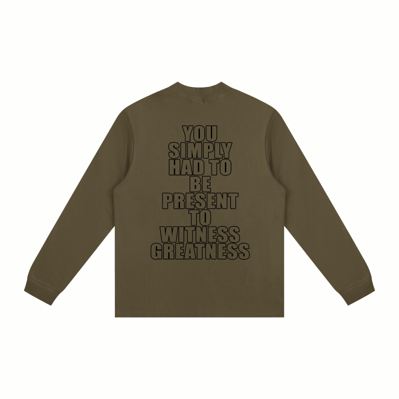 Essential Non-Shrink Mock Neck Sweatshirt