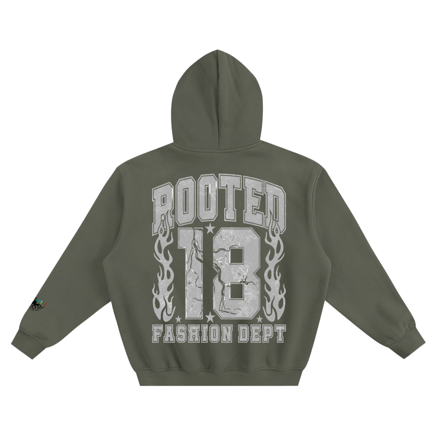 Fleeced Boxy Hoodie
