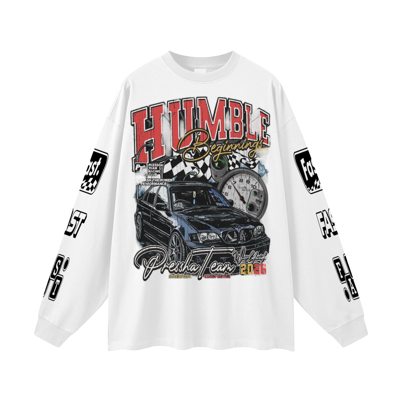 Oversized Unisex Long Sleeve T-Shirt