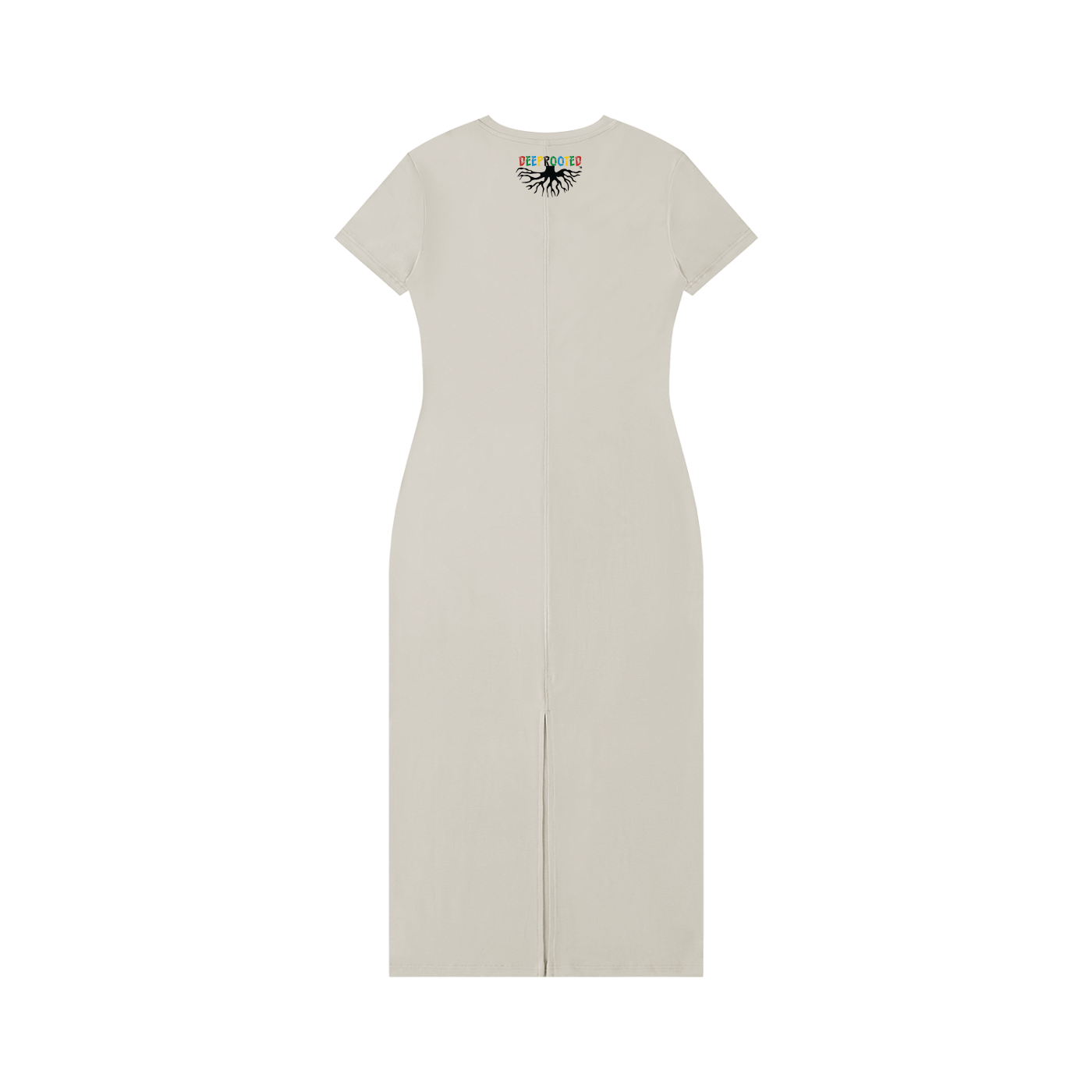 Women's V-Neck Short Sleeve Maxi Dress