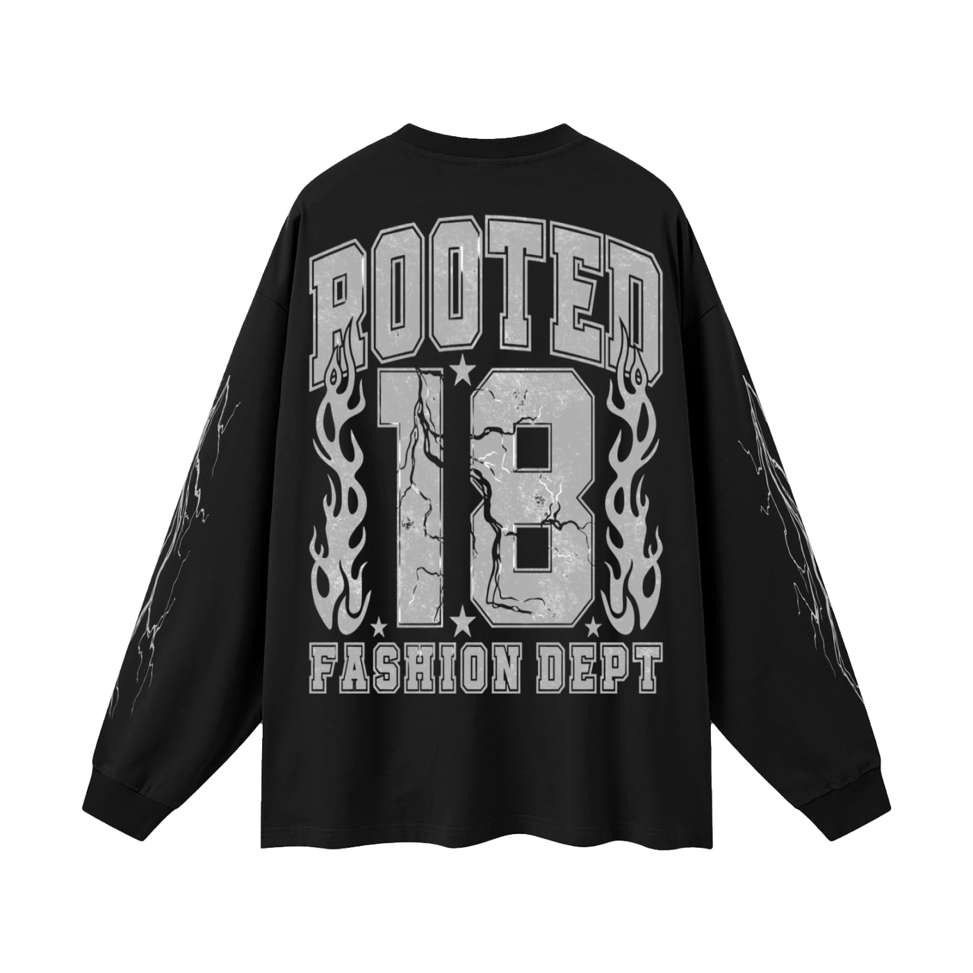 Oversized Unisex Long Sleeve T-Shirt