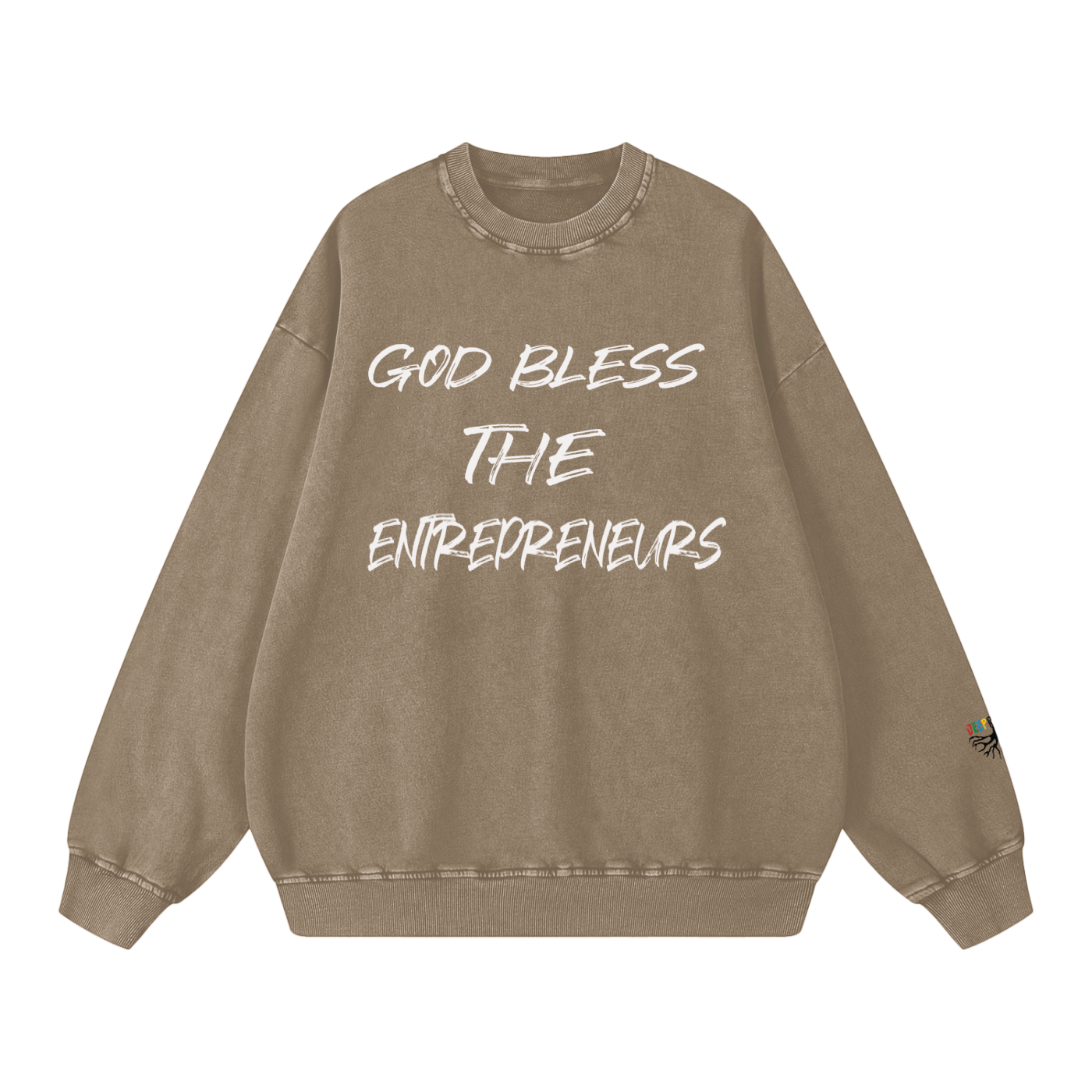 Snow Washed Oversized Sweatshirt