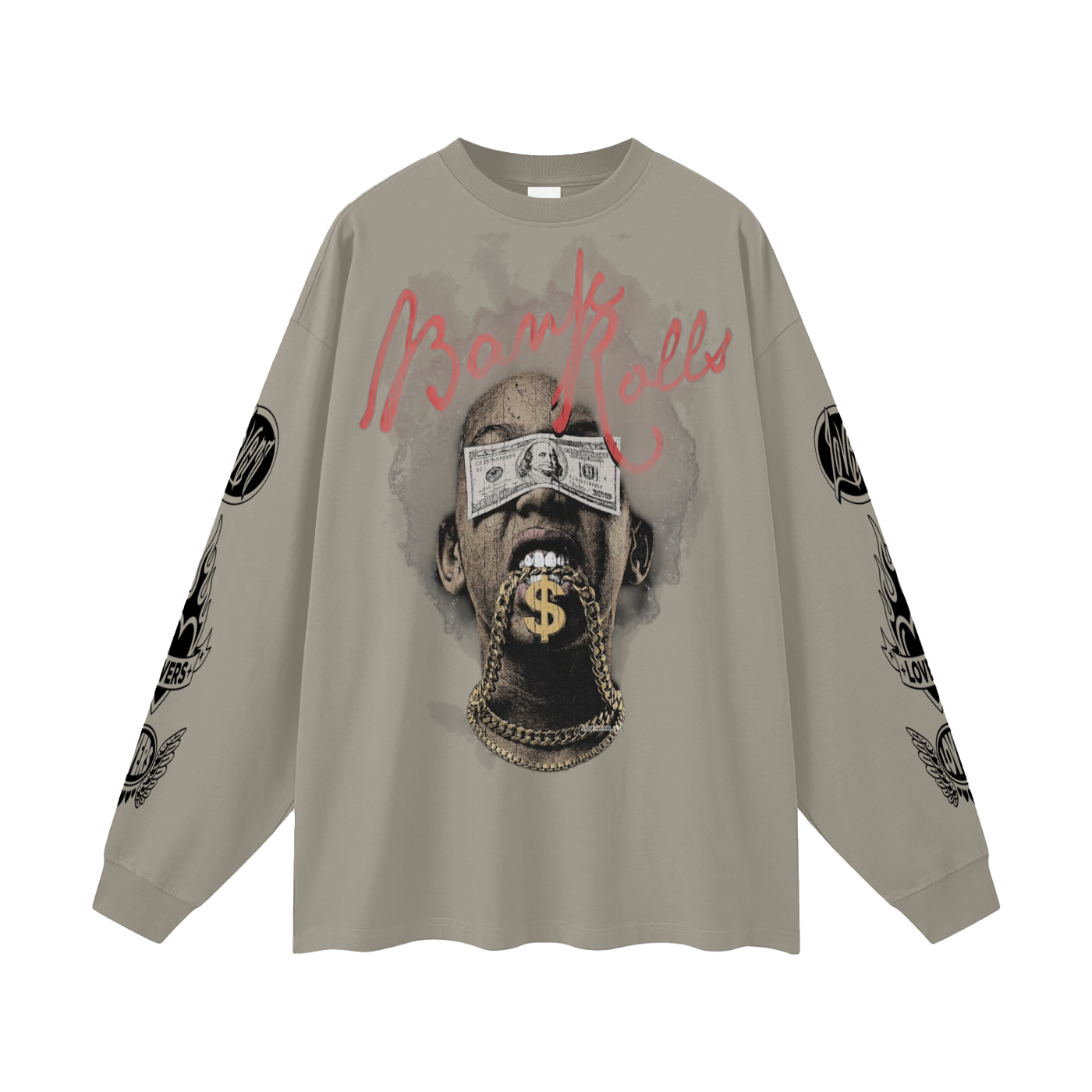 Oversized Unisex Long Sleeve T-Shirt