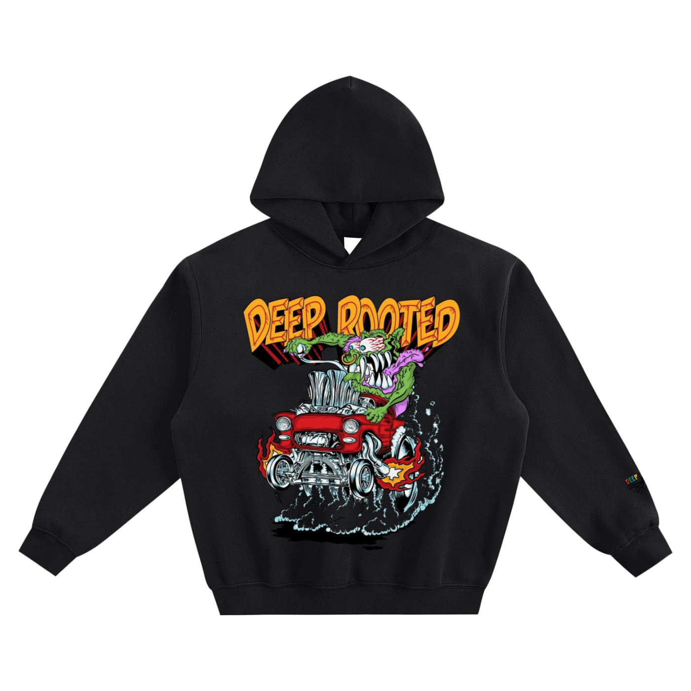 Fleeced Boxy Hoodie