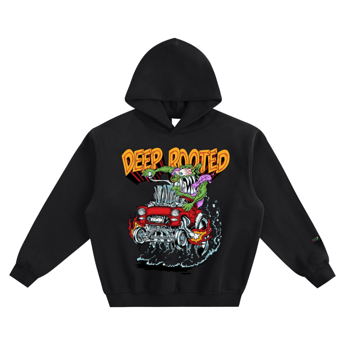 Fleeced Boxy Hoodie