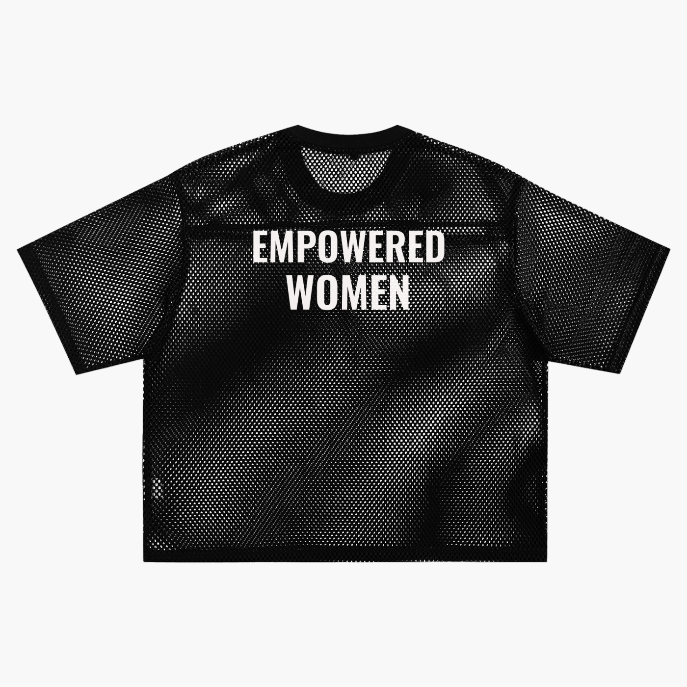 See-through Boxy Net T-Shirt