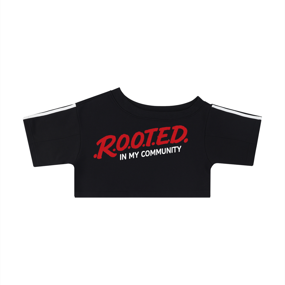 Women's Off-the-Shoulder Crop T-Shirt