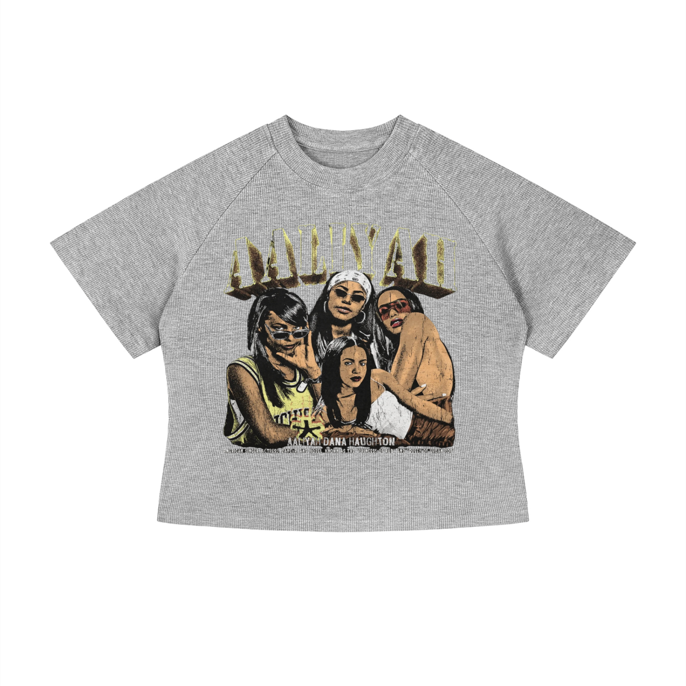 Women's Mineral Wash Crop T-Shirt