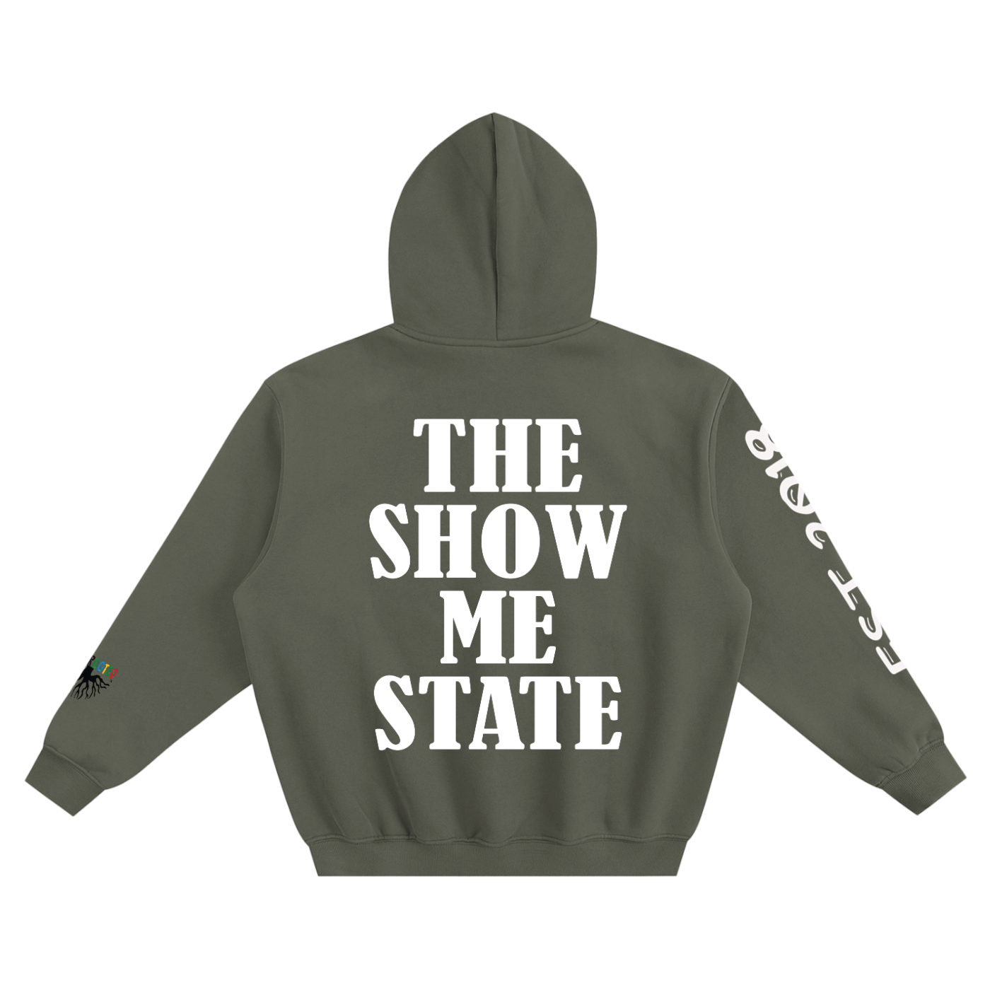 Fleeced Boxy Hoodie