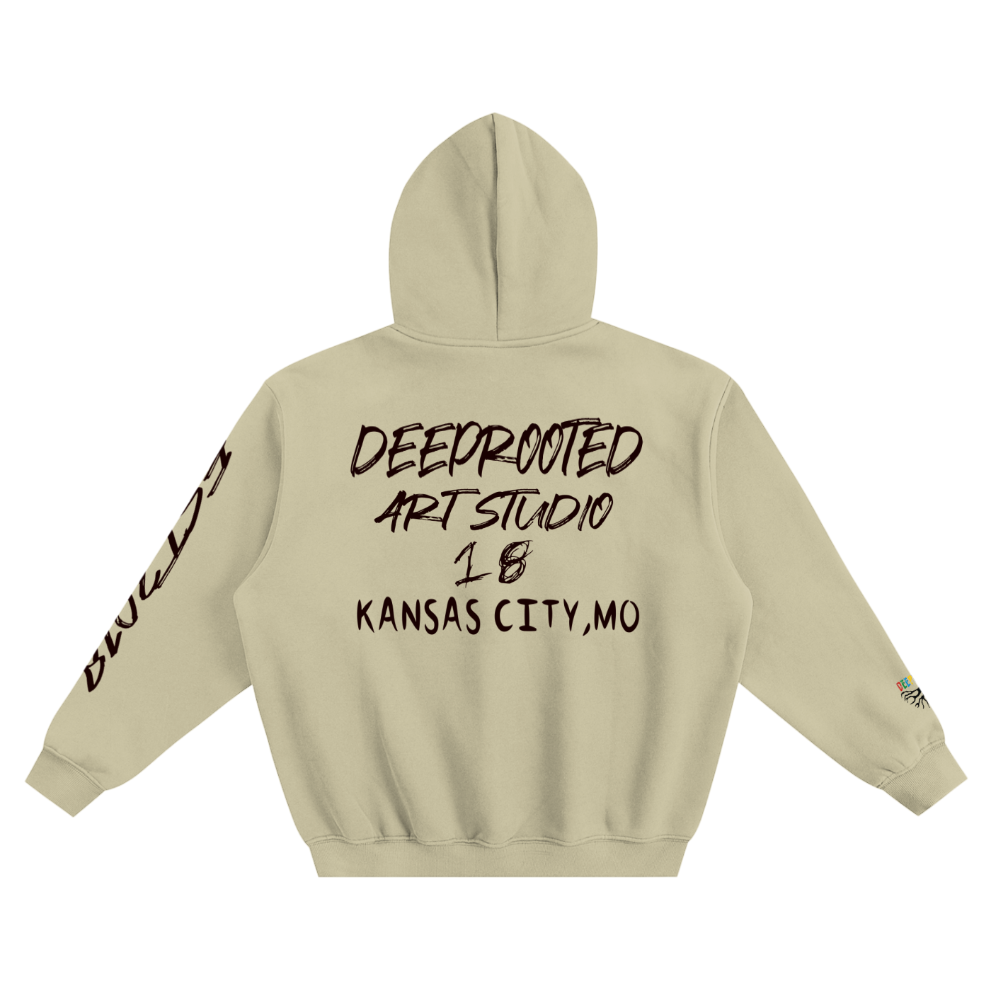 Fleeced Boxy Hoodie