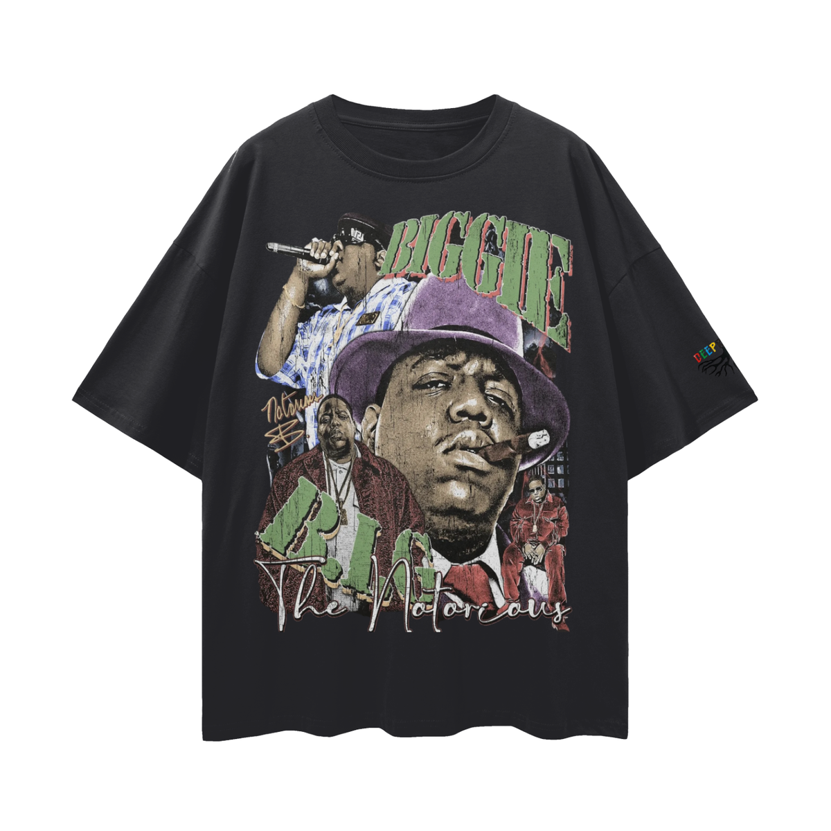 Streetwear Loose Drop Shoulder T-Shirt