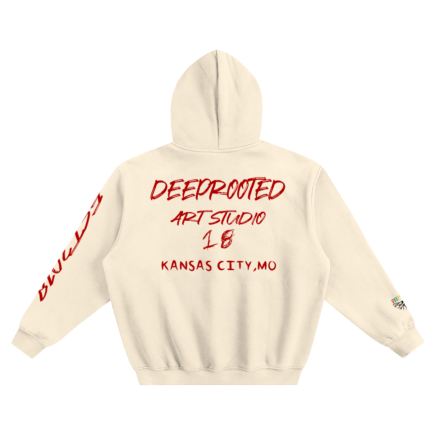 Fleeced Boxy Hoodie