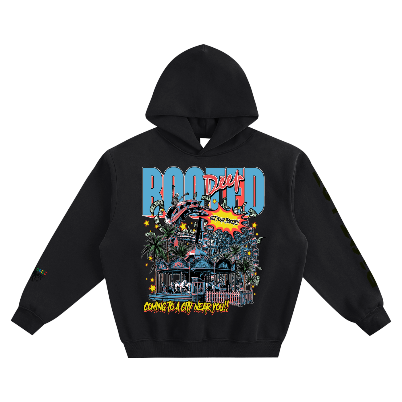 Fleeced Boxy Hoodie
