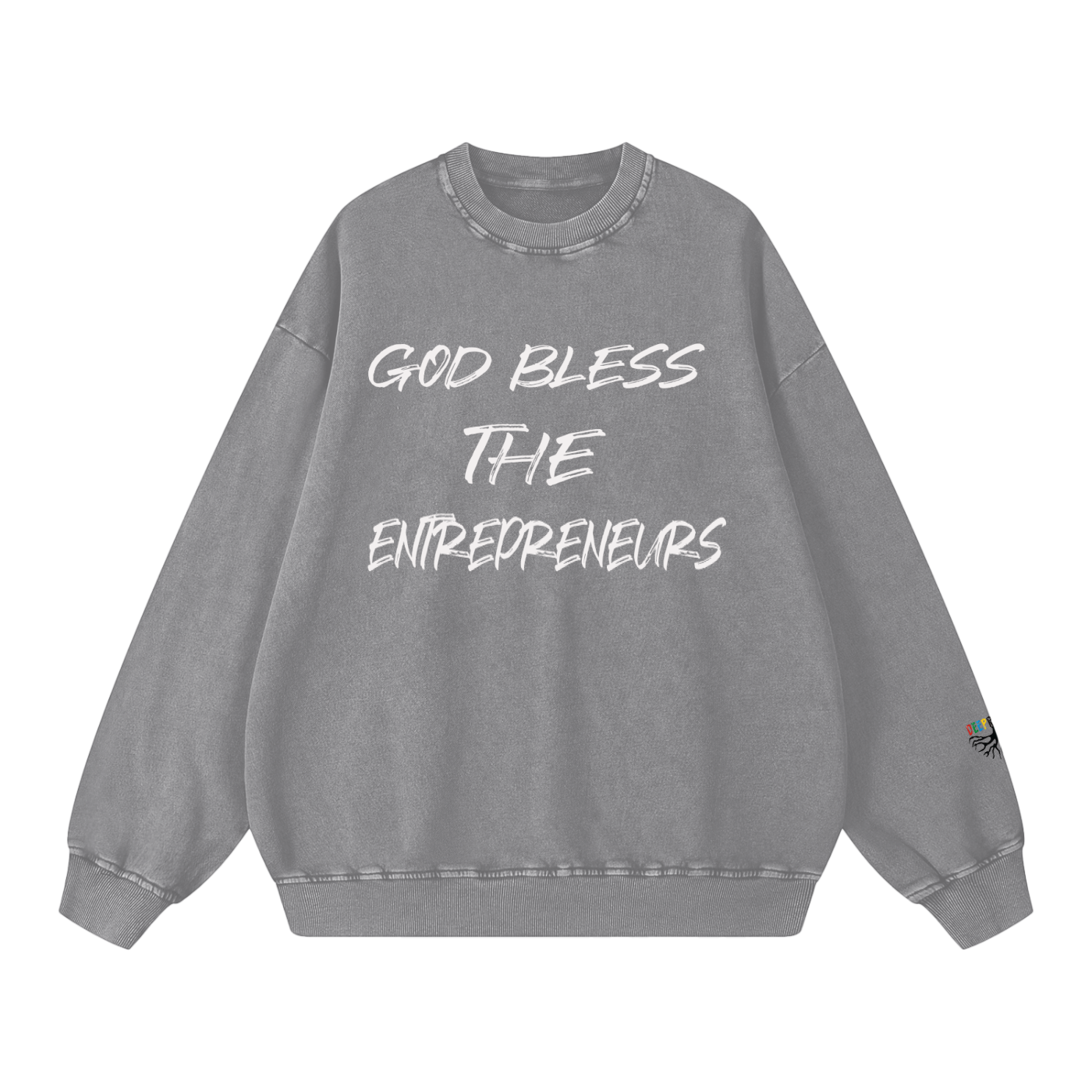 Snow Washed Oversized Sweatshirt