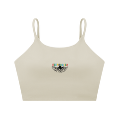 Spaghetti Strap Yoga Sports Bra