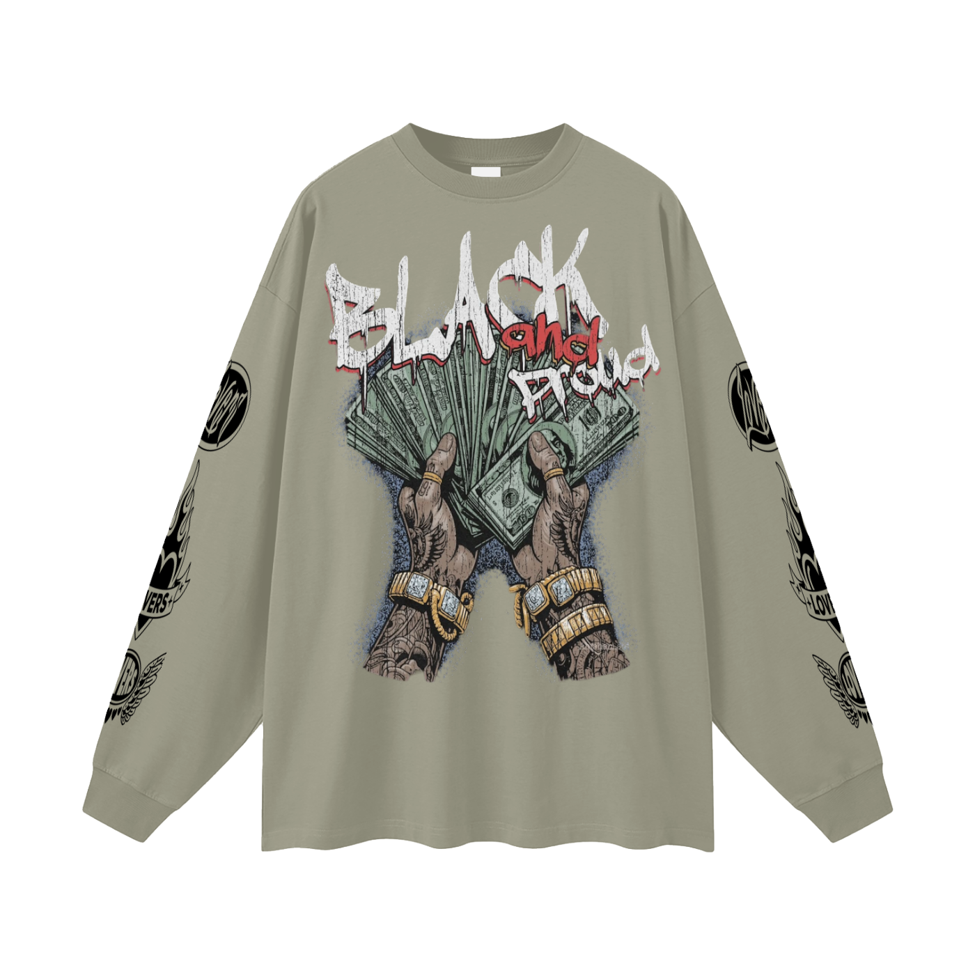 Oversized Unisex Long Sleeve T-Shirt