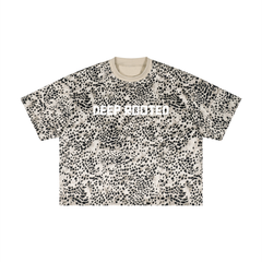 Unisex Leopard Print Boxy T-Shirt