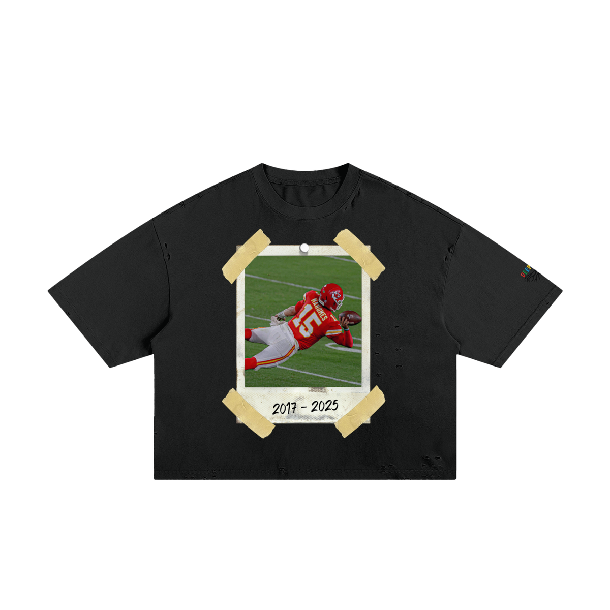 Classic Frayed Boxy Tee