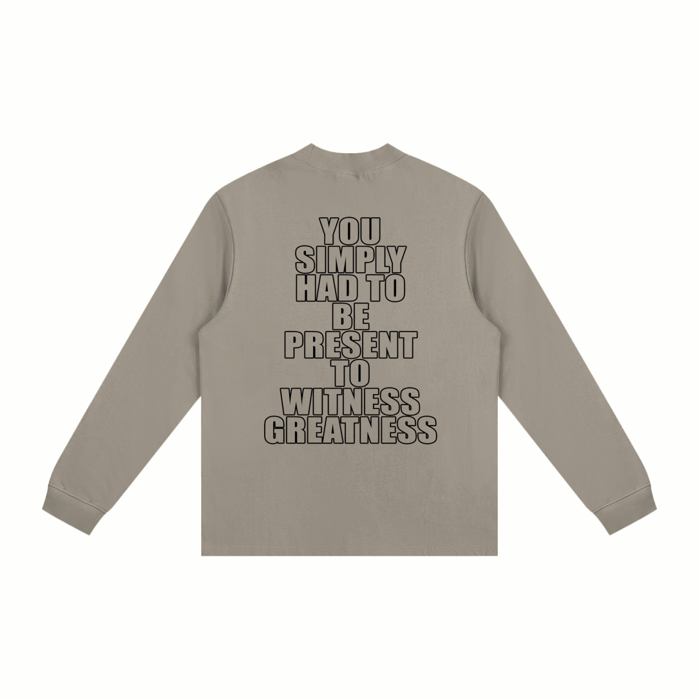 Essential Non-Shrink Mock Neck Sweatshirt