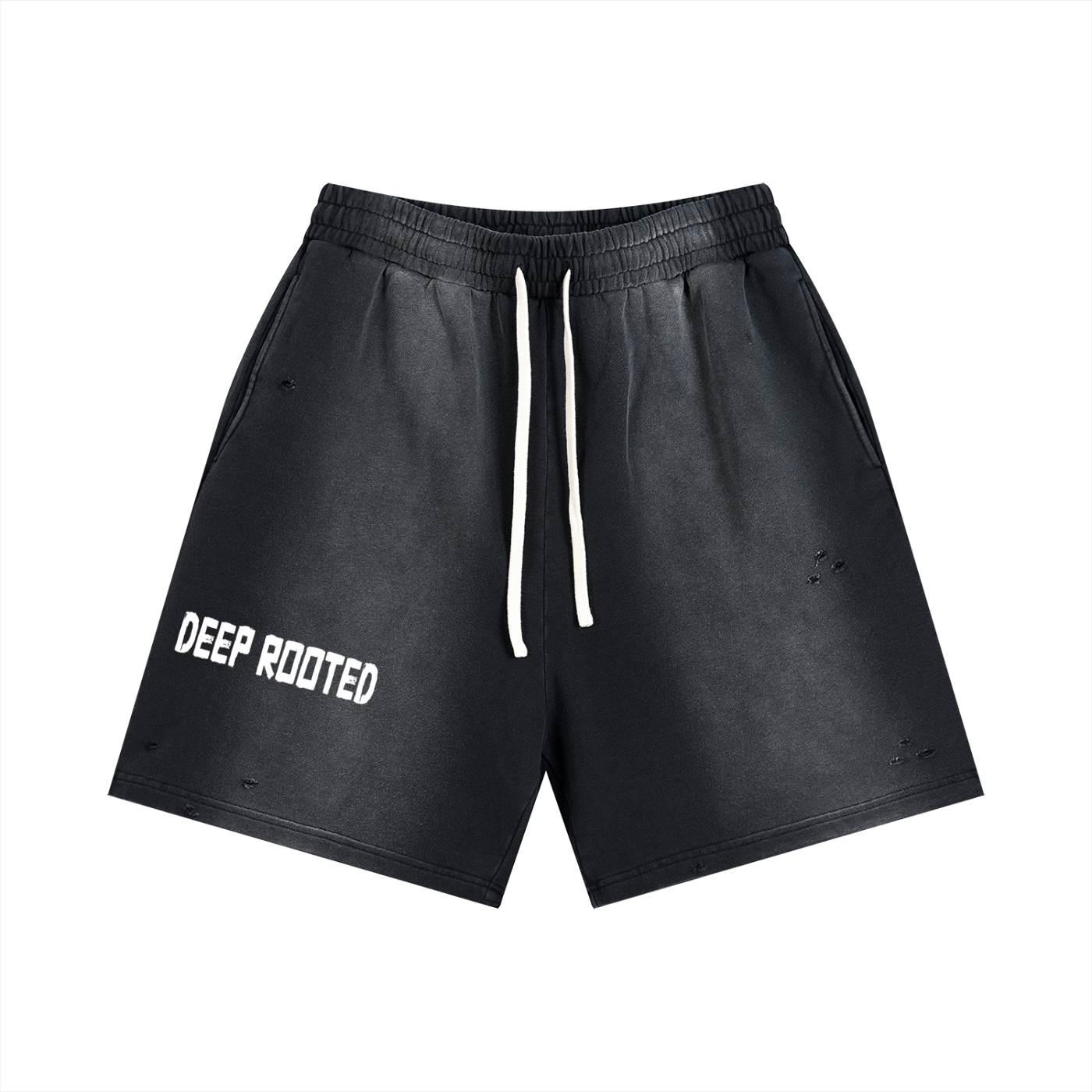 Sun Fade Distressed Shorts