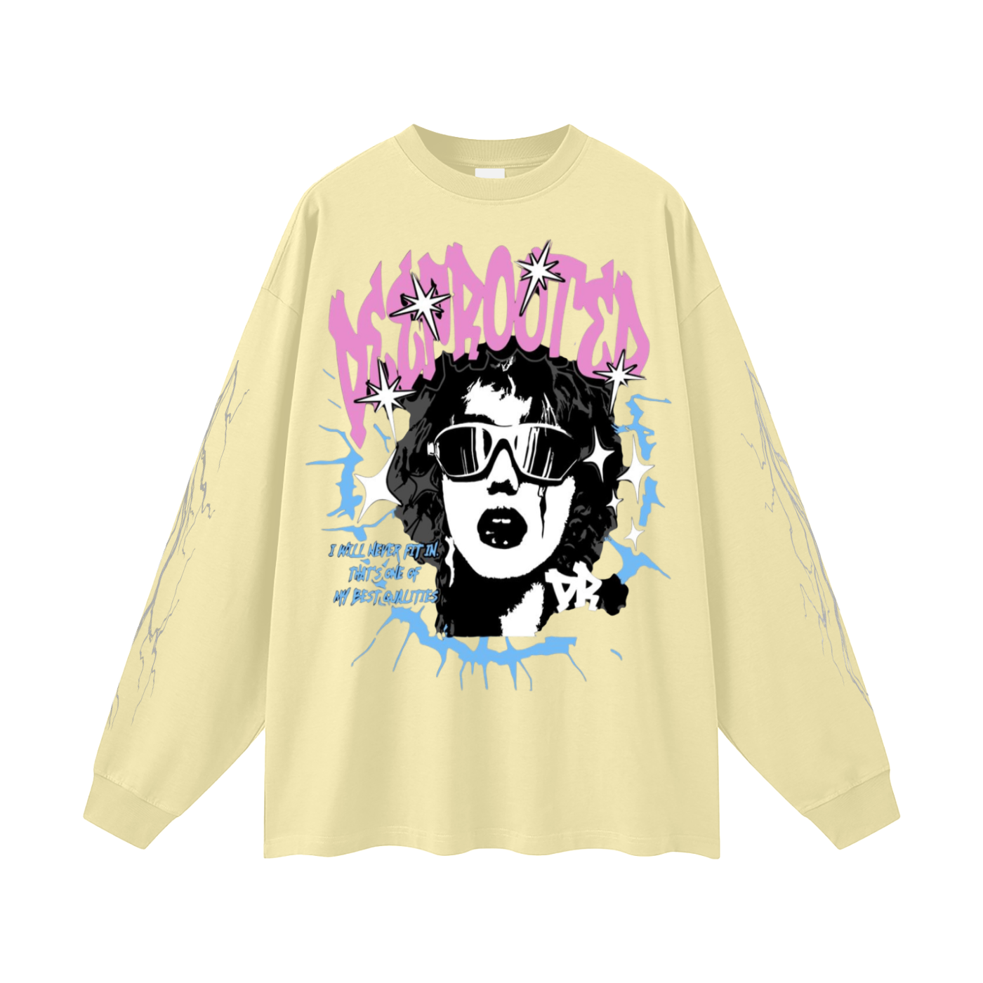 Oversized Unisex Long Sleeve T-Shirt