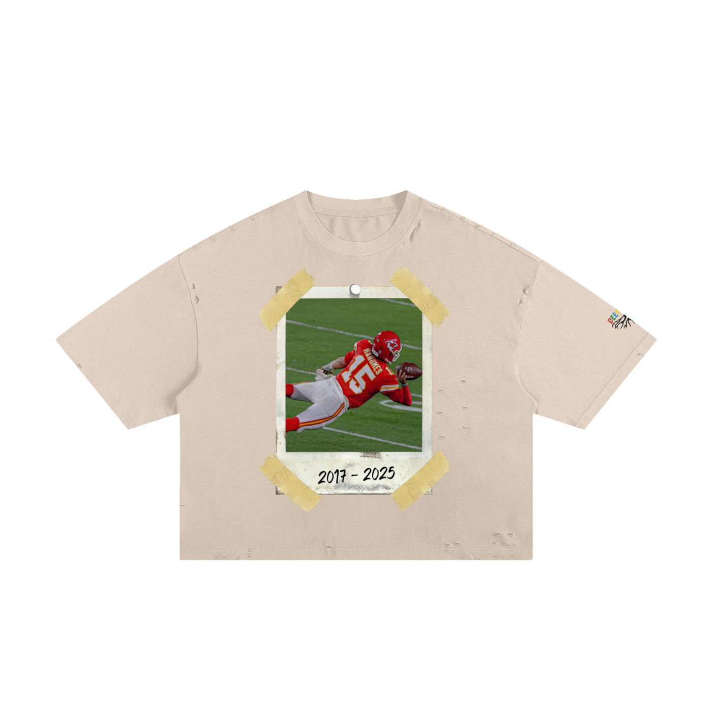 Classic Frayed Boxy Tee