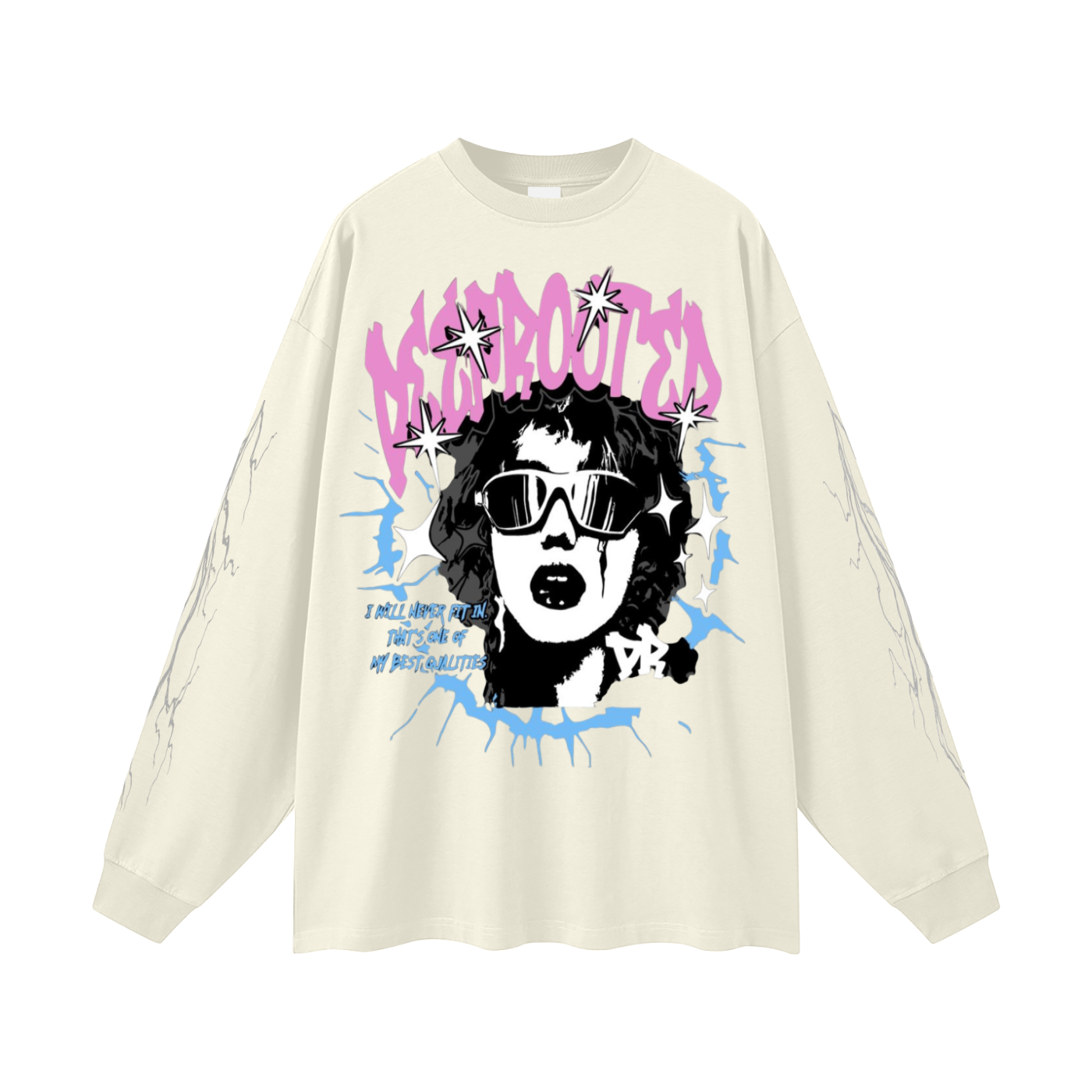 Oversized Unisex Long Sleeve T-Shirt