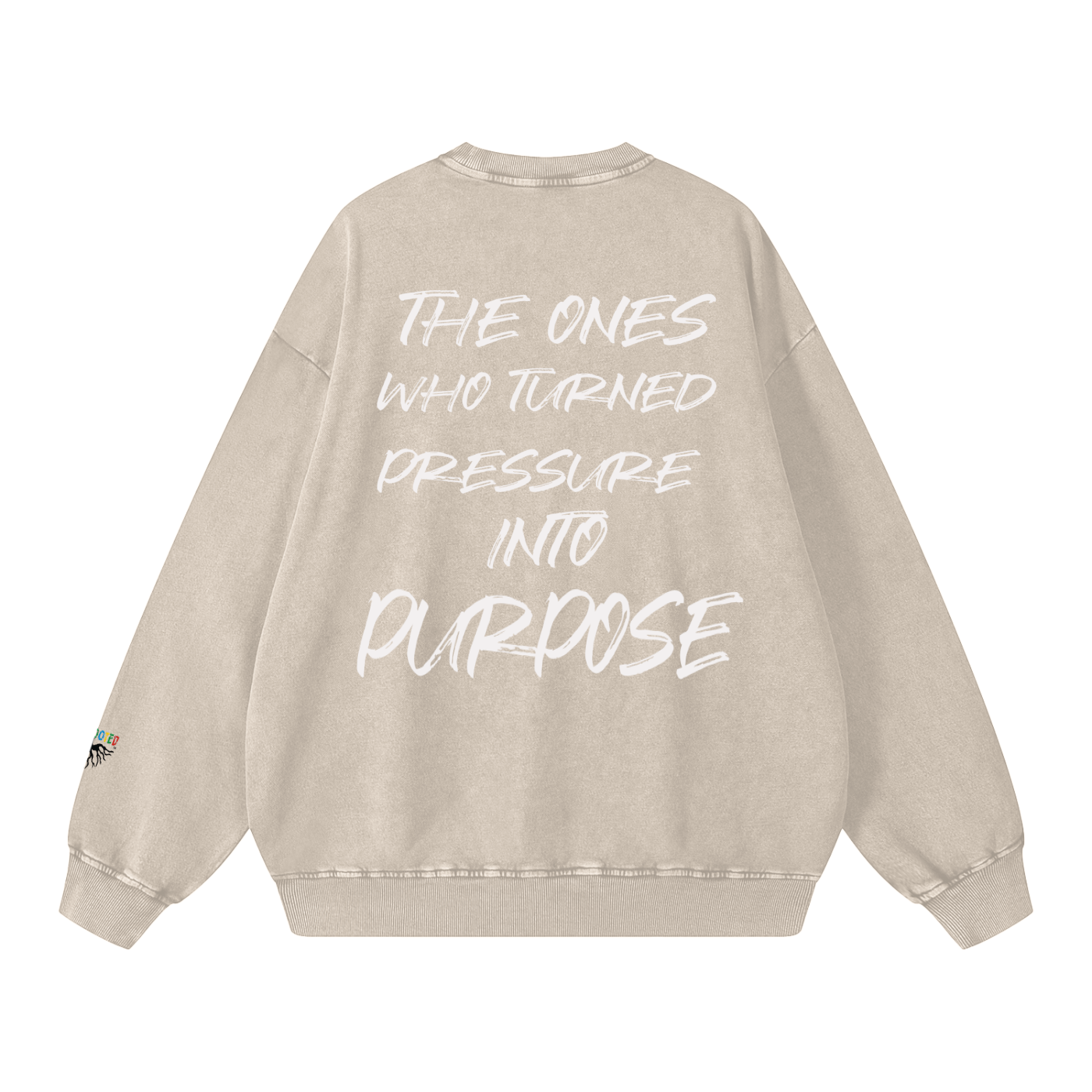 Snow Washed Oversized Sweatshirt