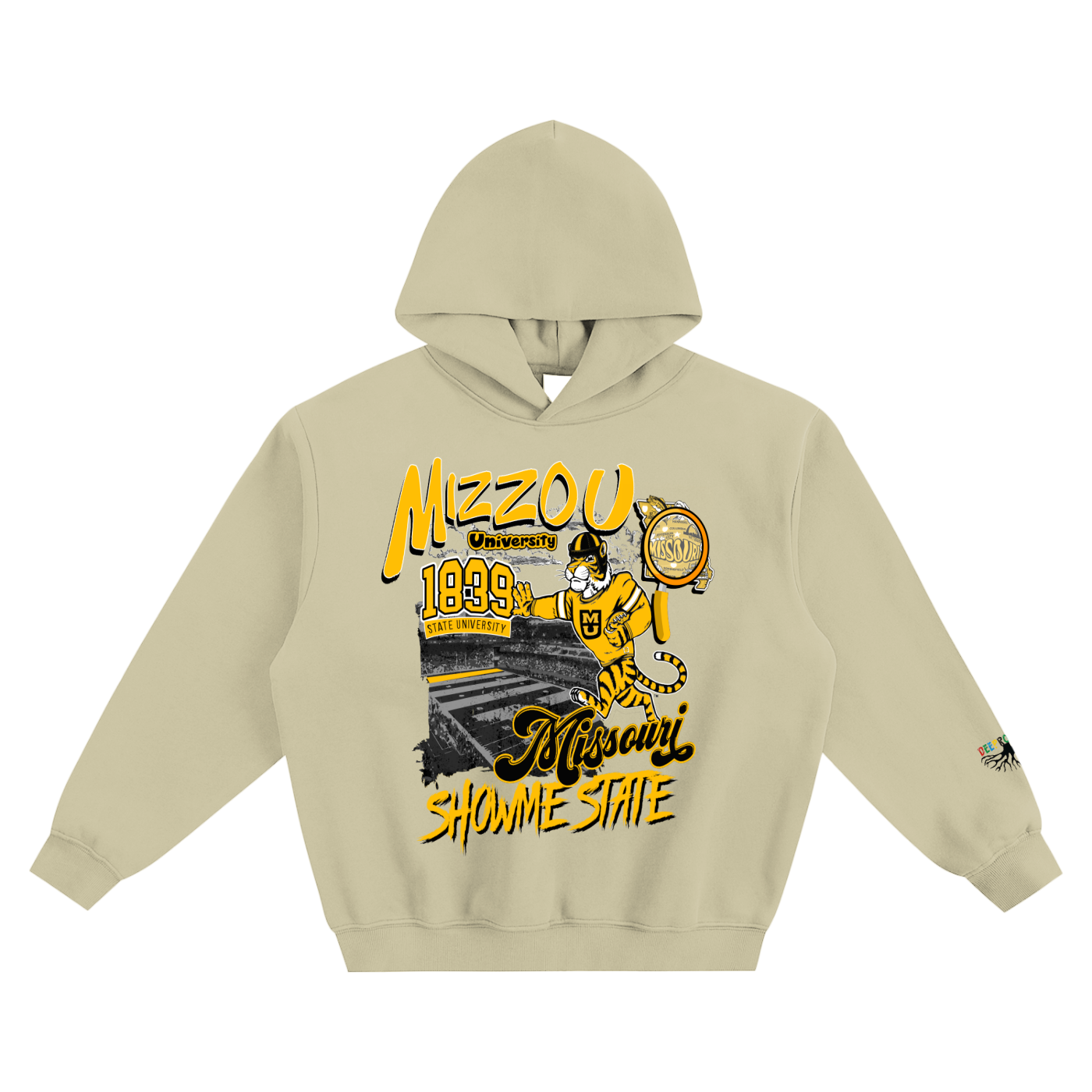 Fleeced Boxy Hoodie