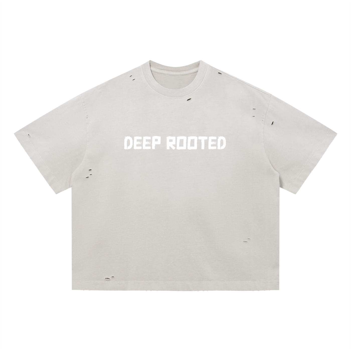 Vintage Washed Distressed Boxy Oversized T-Shirt